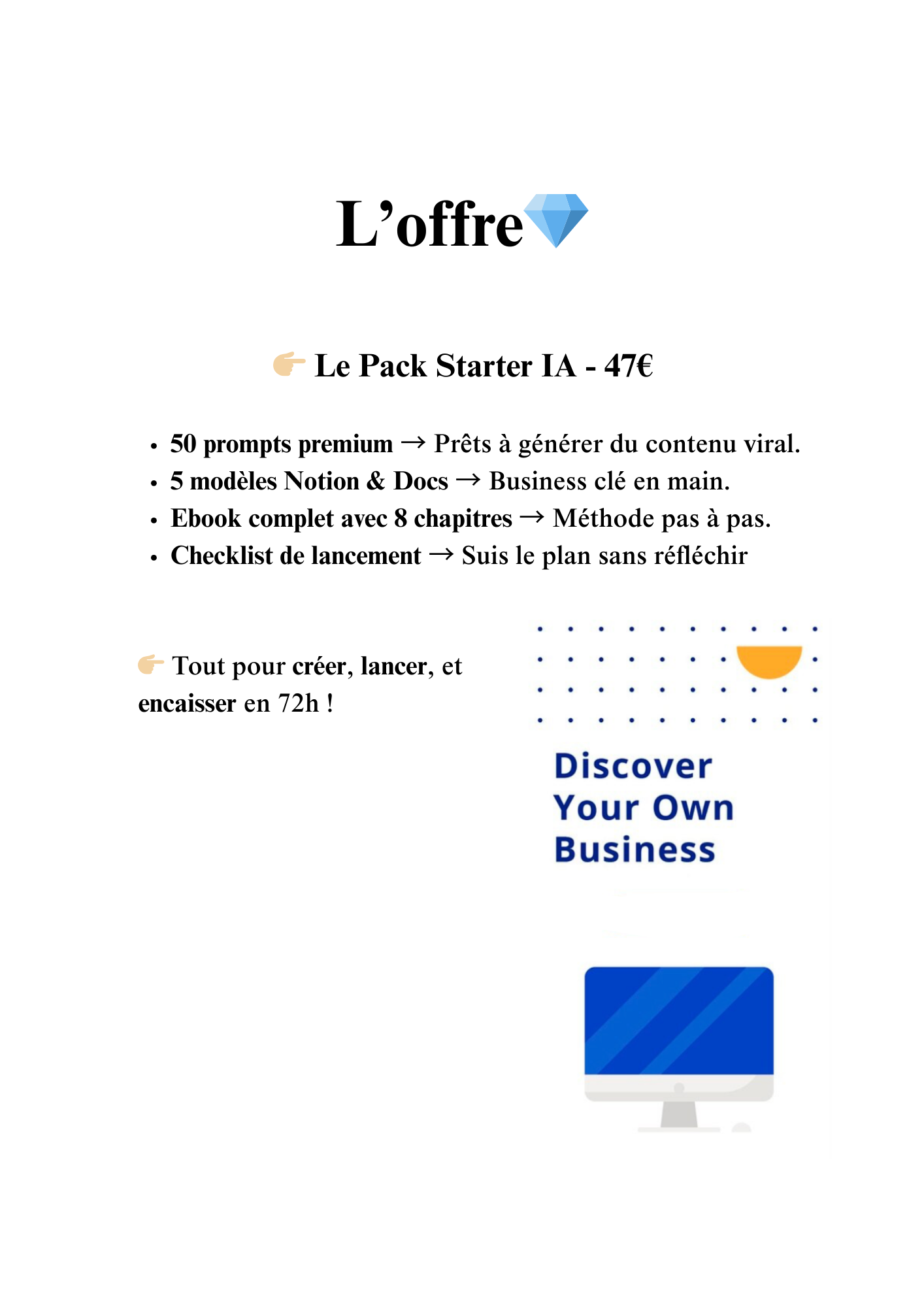 Pack IA (Starter)