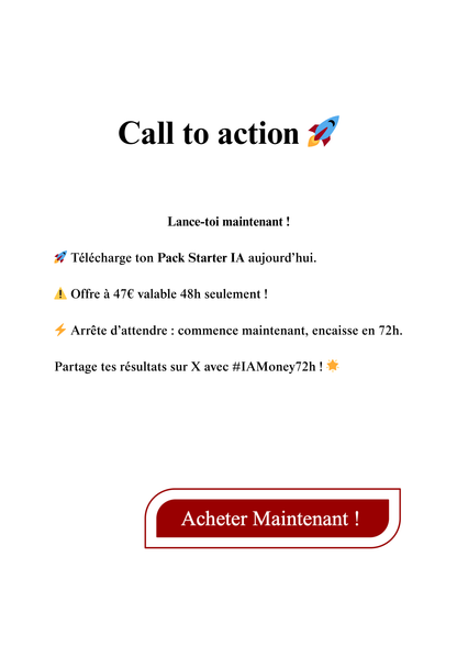 Pack IA (Starter)